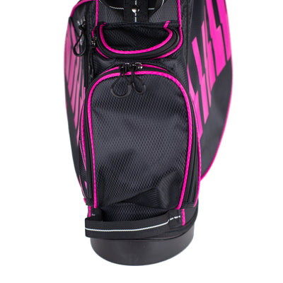 [주니어 골프채]유에스키즈  UL51-s(130cm) 7 Club DV3 Stand Set, Black/Pink Bag (블랙/핑크 백)