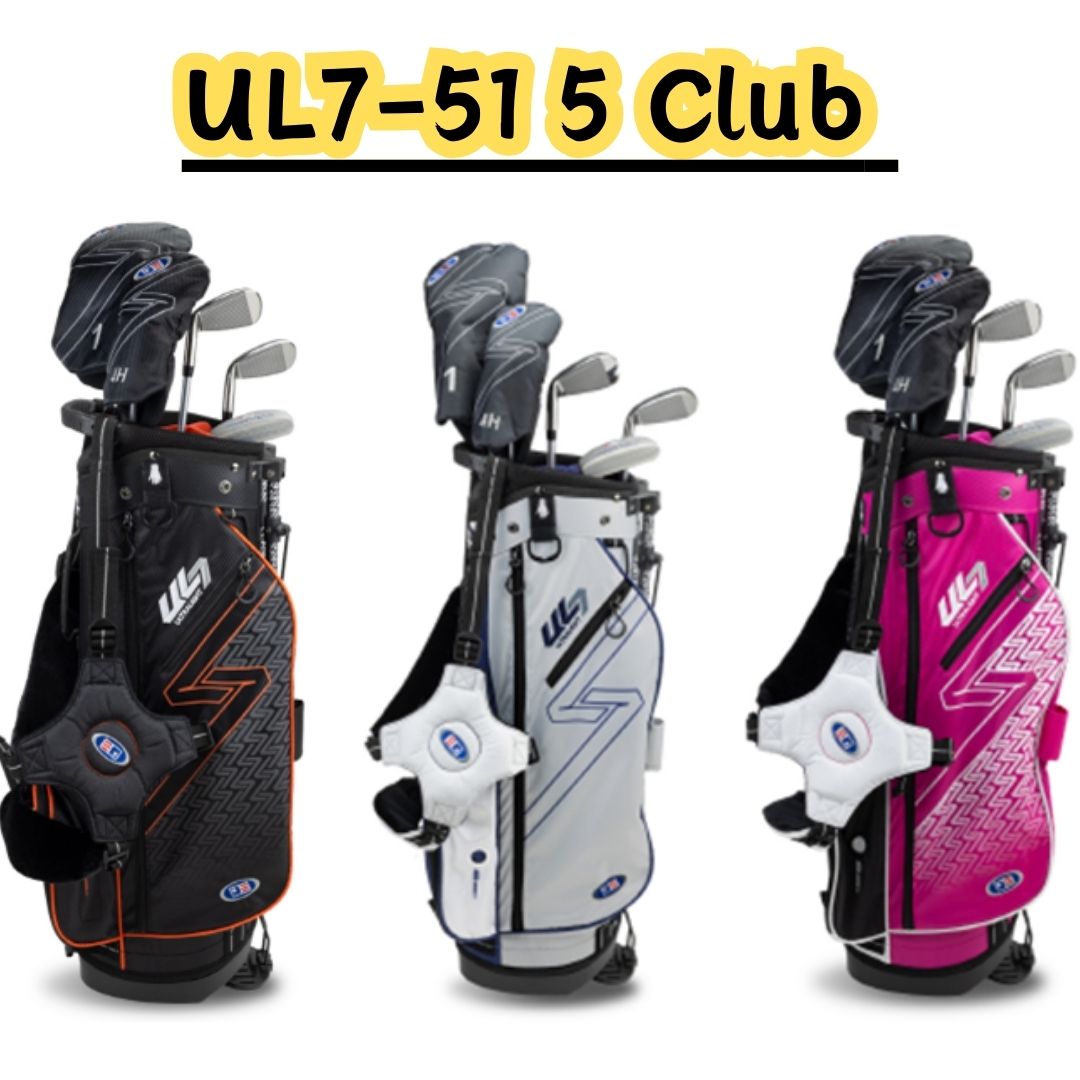 NEW MODEL[수량한정]USKIDS GOLF UL7 51inch(130cm) 5Club Stand Set