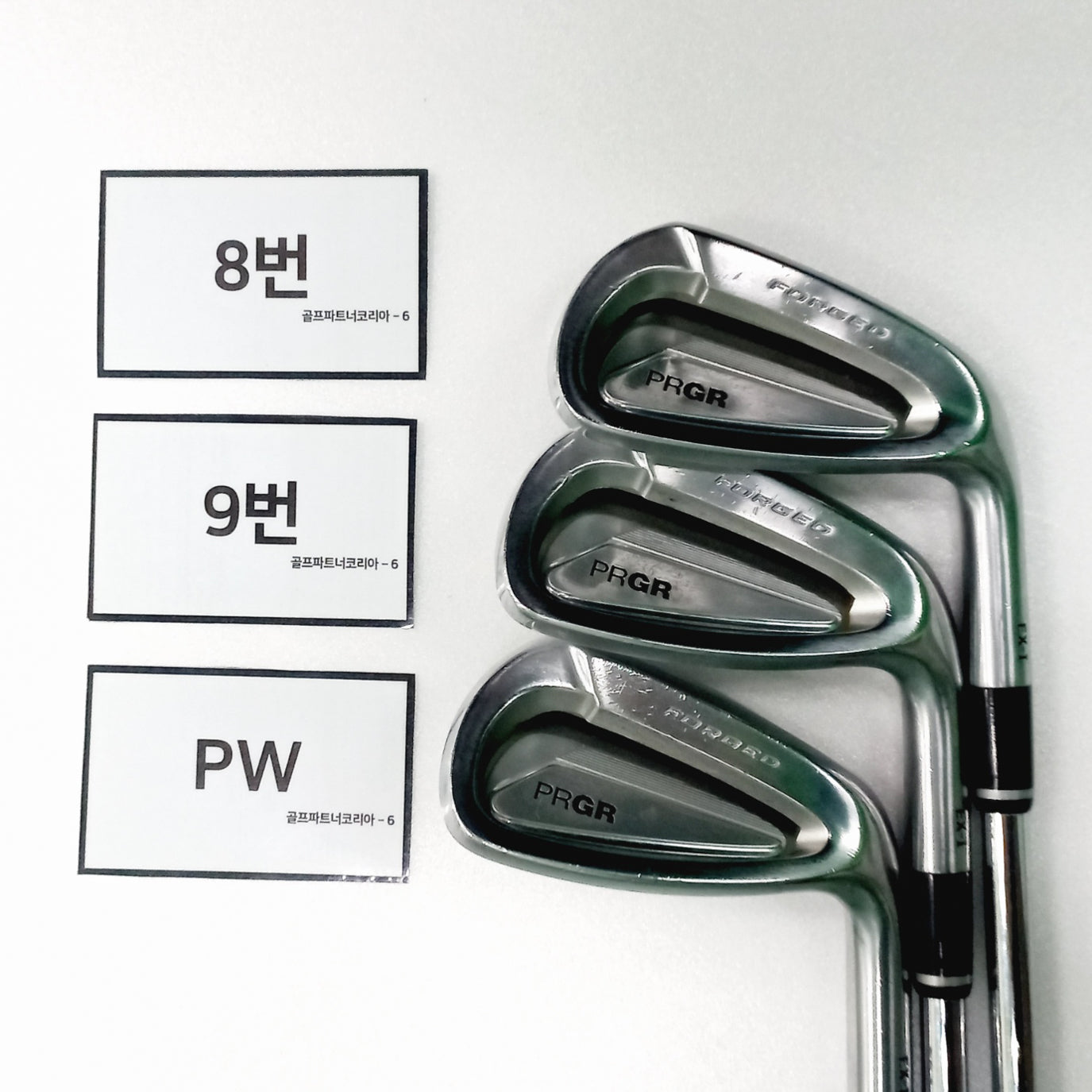 prgr forged ex-1 8s 【5,6,7,8,9,pw,aw,sw】 ns pro 950gh neo R