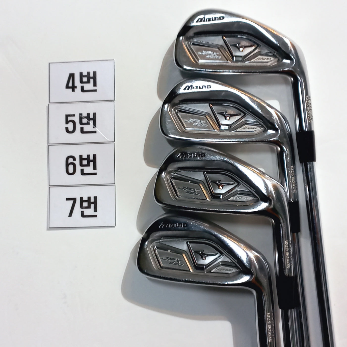 미즈노 JPX 850 FORGED【4,5,6,7,8,9,PW】NS PRO 950GH R