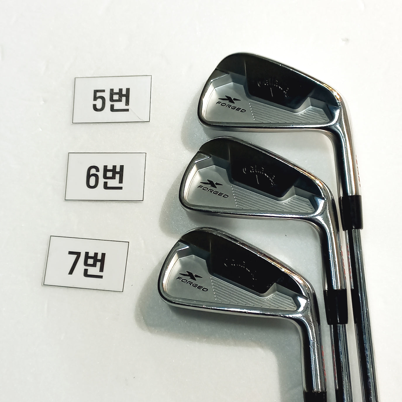 캘러웨이 X FORGED STAR (2021) 【5,6,7,8,9,PW】 NS PRO ZELOS 7 S