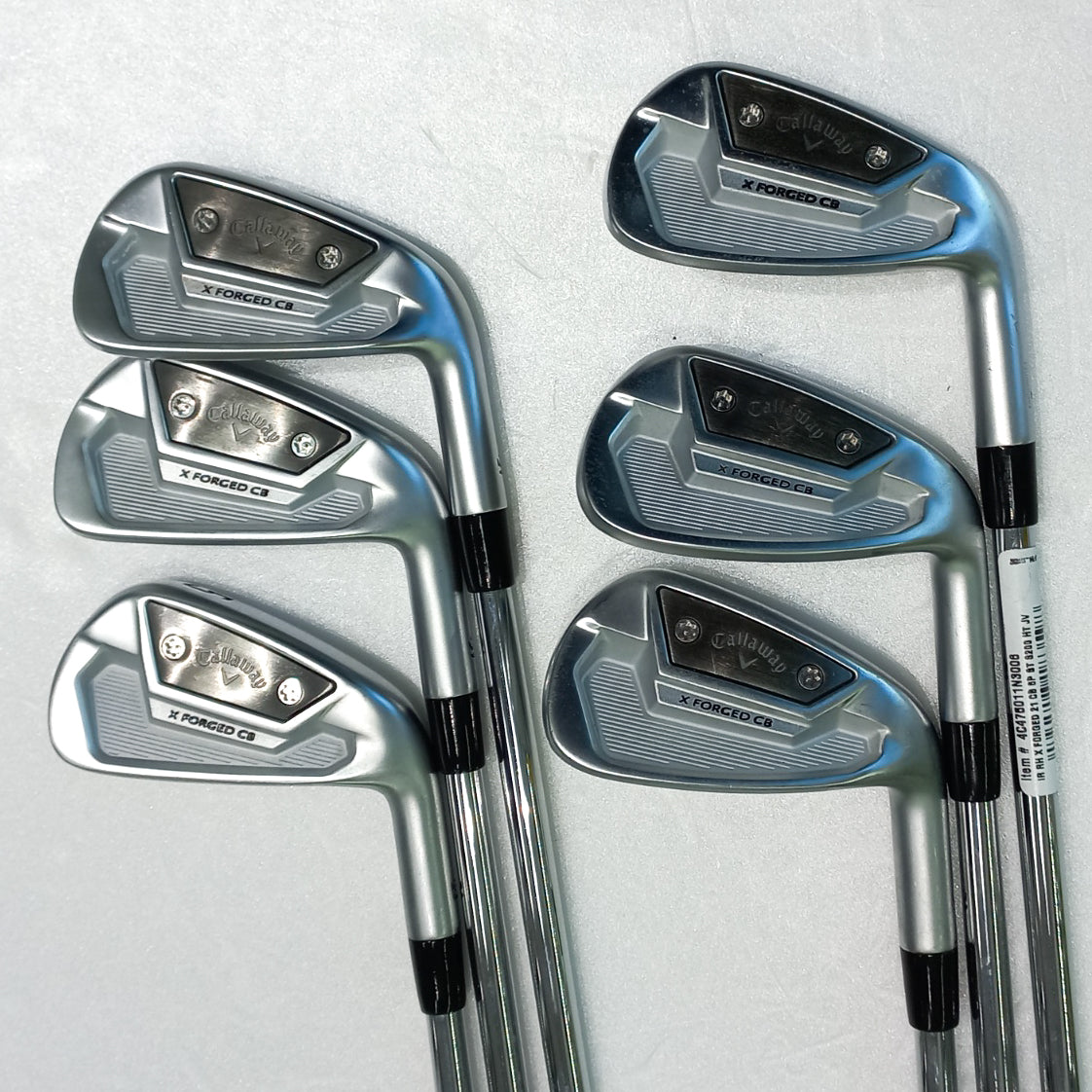 캘러웨이 X FORGED CB (2021) 【5,6,7,8,9,PW】 DG S200