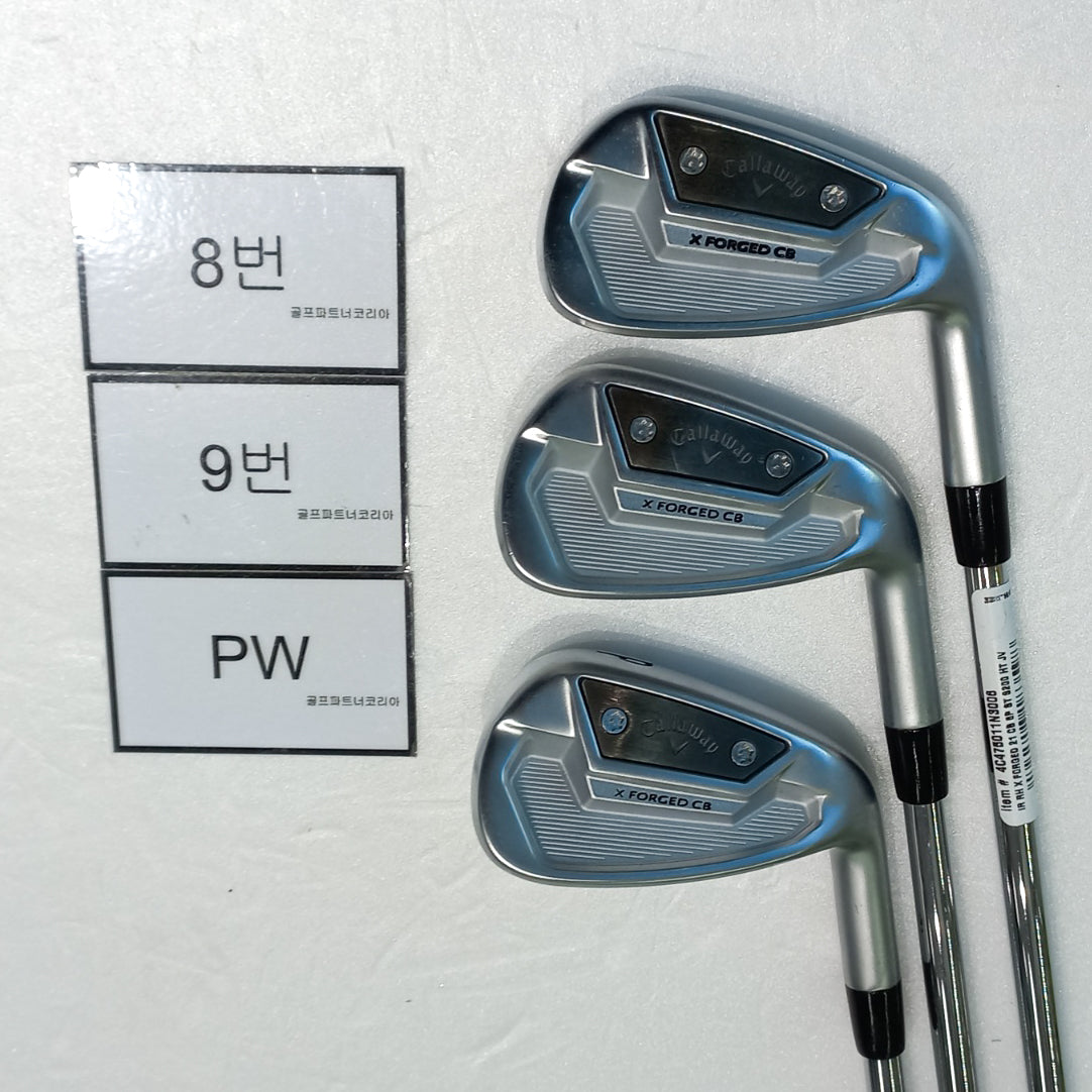 캘러웨이 X FORGED CB (2021) 【5,6,7,8,9,PW】 DG S200