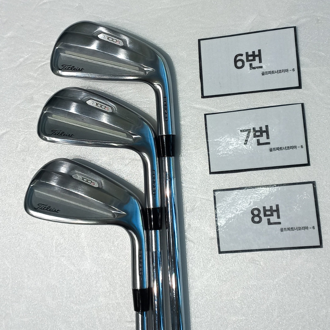 타이틀리스트 T100S [6,7,8,9,P,48] NS PRO 105T S