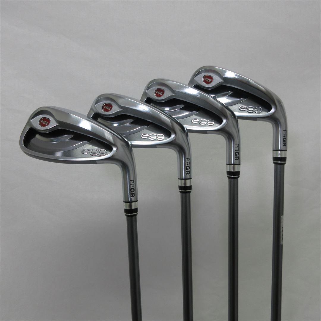 prgr iron set egg 2019 senior eggoriginal carbon 4 pieces