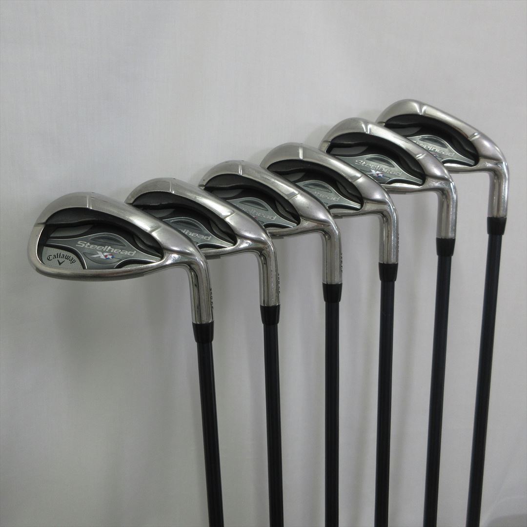 callaway iron set steelhead xr stiff xrsteelhead 6 pieces 2