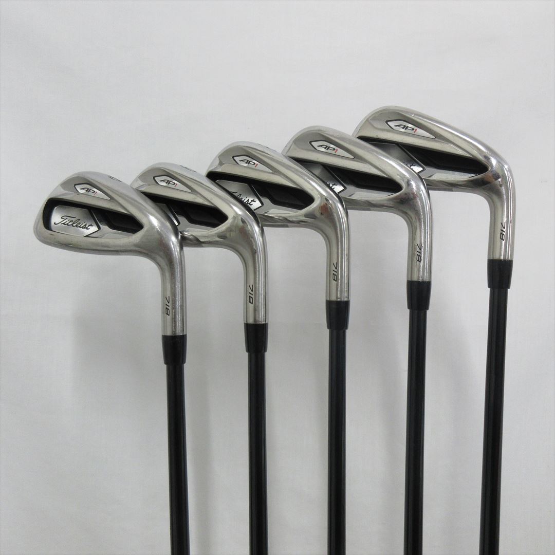 titleist iron set titleist ap1 718 stiff titleist mci 60718 5 pieces