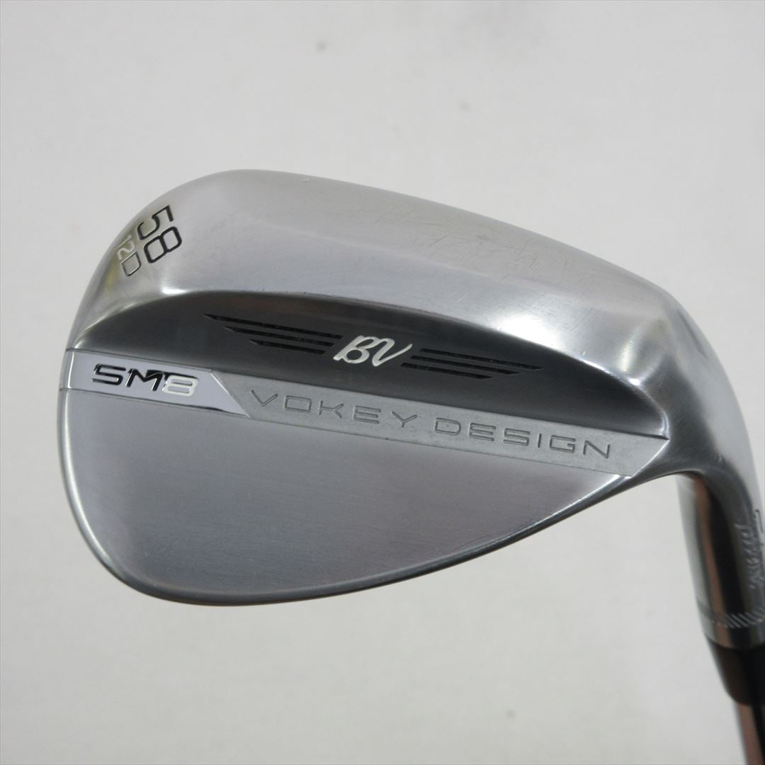 Titleist Wedge VOKEY SPIN MILLED SM8 Tour Chrome 58° NS PRO 950GH neo