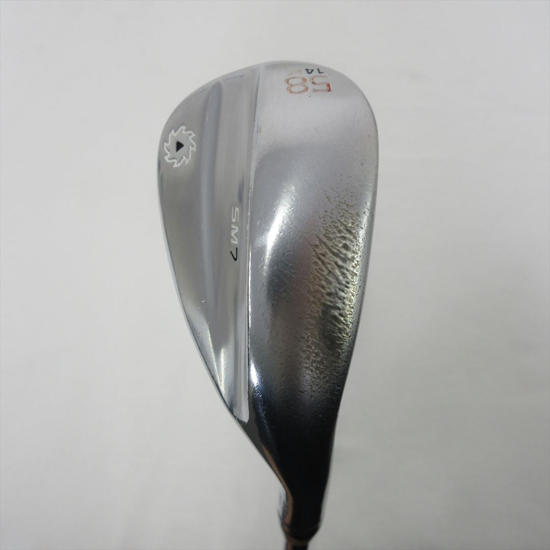 titleist wedge vokey spin milled sm7 brashedsteel 58 ns pro 950gh