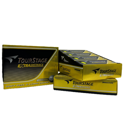 【1더즌/2피스】 브리지스톤 투어스테이 골프공 / BRIDGESTONE TOURSTAGE EXTRA DISTANCE (White/yellow)