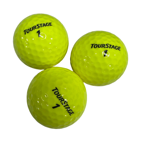 【1더즌/2피스】 브리지스톤 투어스테이 골프공 / BRIDGESTONE TOURSTAGE EXTRA DISTANCE (White/yellow)